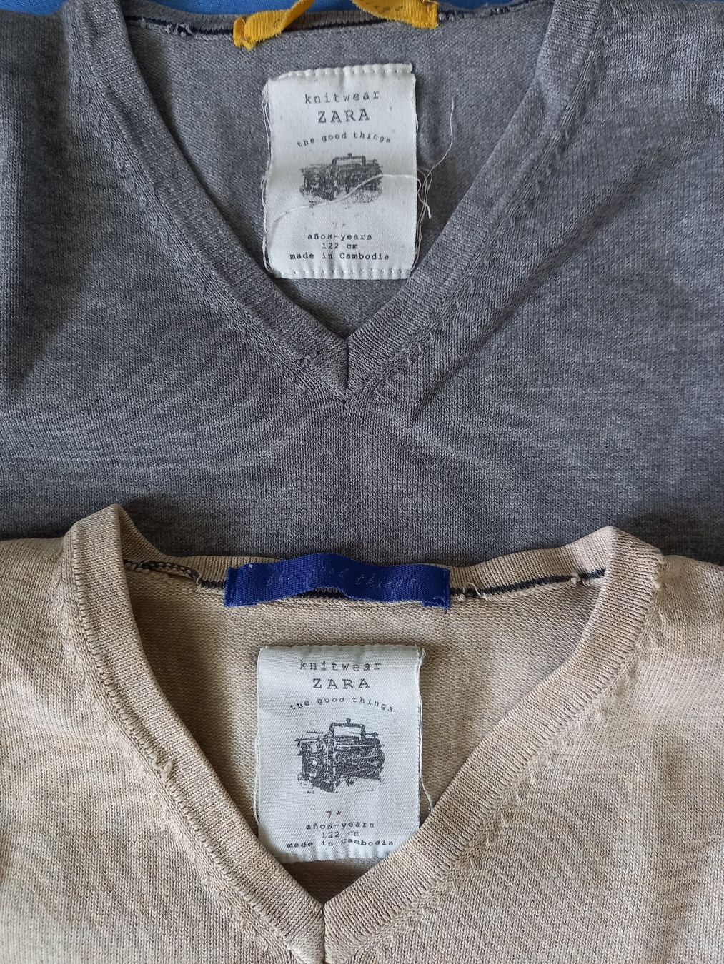 Zara Maglioni & Felpe: 2 Pullover Feinstrick Gr. 122 ZARA – Usato da Unterengstringen venduto da saraman 1