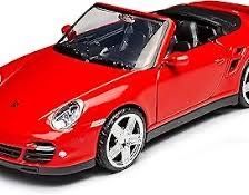 PORSCHE 911 TURBO CABRIO ROT 1:24 MOTORMAX