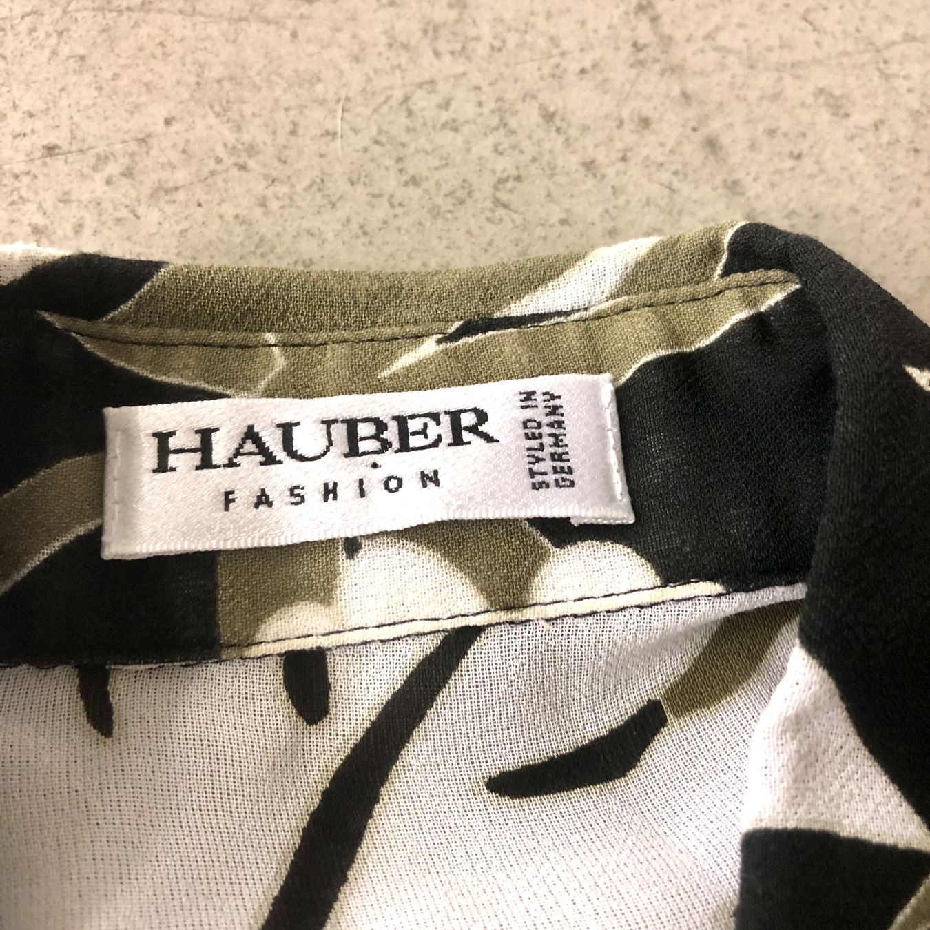 Blusen: Vintage Hauber Hemd Bluse kurzarm, Grösse 38 – Gebraucht aus Brienz BE von Kokolea84 4
