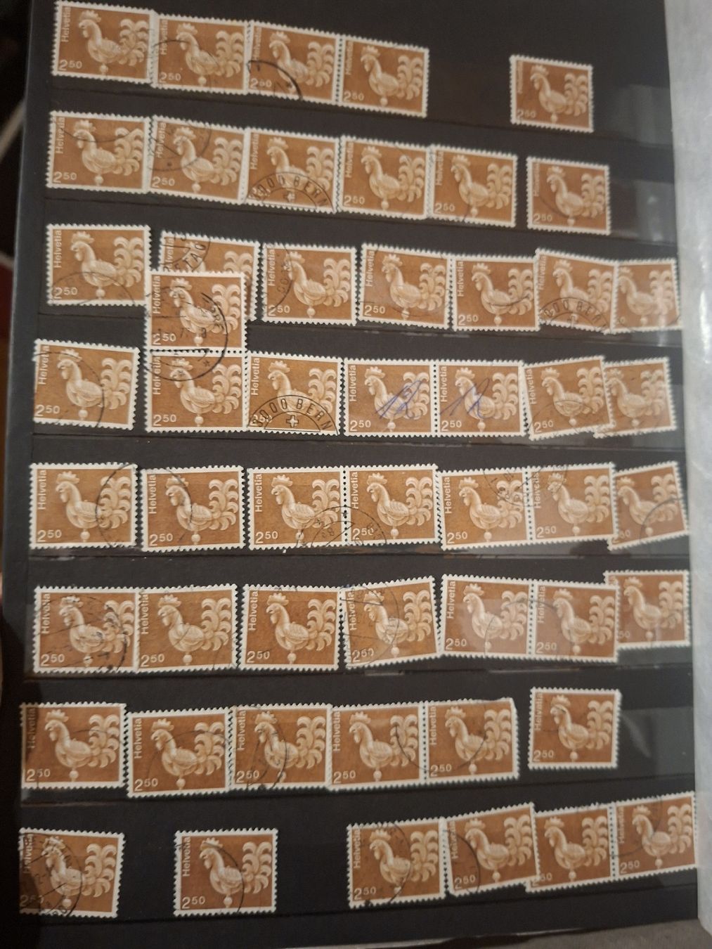 Tous les timbres: Turmhahn / Bürgerhaus Dubletten  – D'occasion à Balgach par SIMEON27 1
