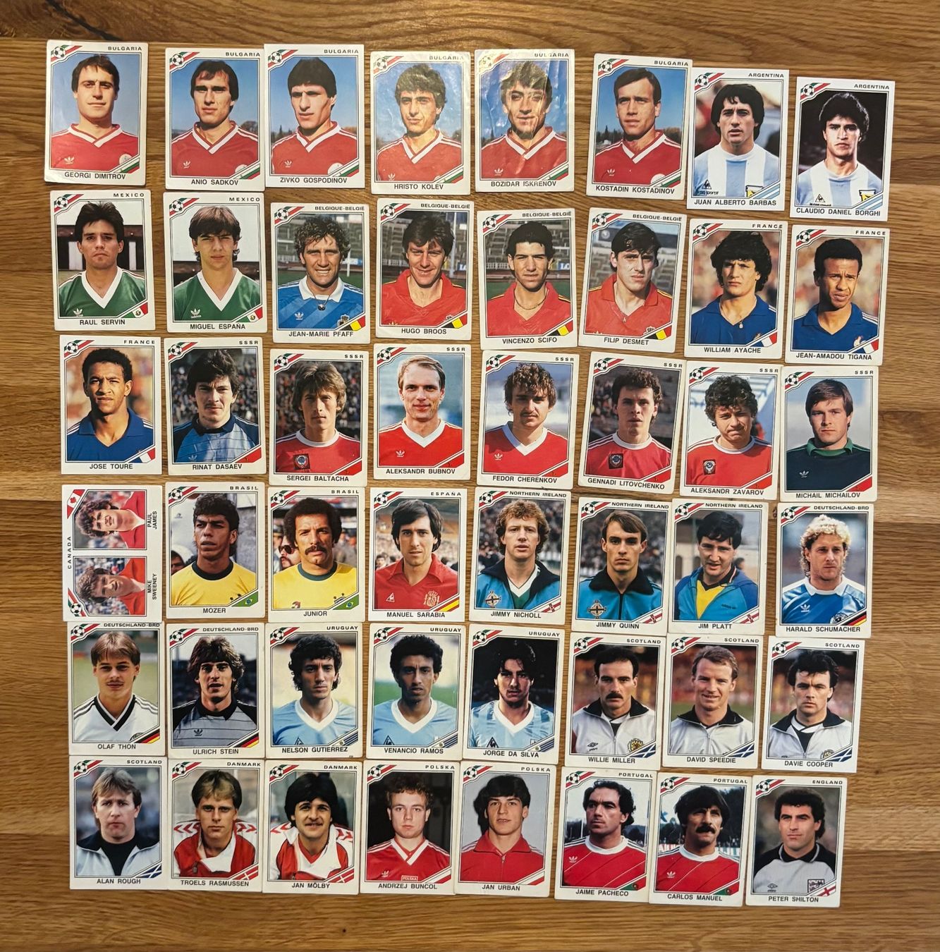 Panini Sammelbilder & Trading cards: Panini Mexico 86 – Gebraucht aus Emmenbrücke von Zastava1300