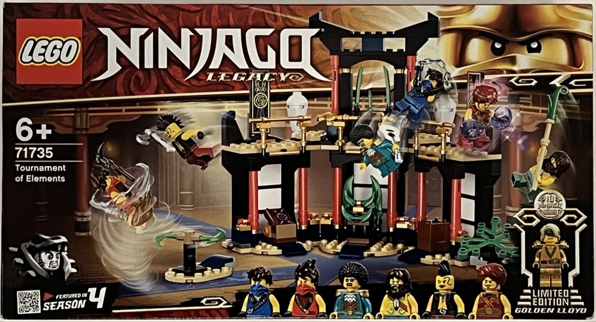 Lego Kit di costruzioni: LEGO Ninjago 71735 Turnier der Elemente – Nuovo e nell'imballaggio originale da Frinvillier venduto da Tulepule