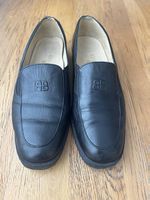 Mocassins femme Brunate cuir noir  Pointure 37,5