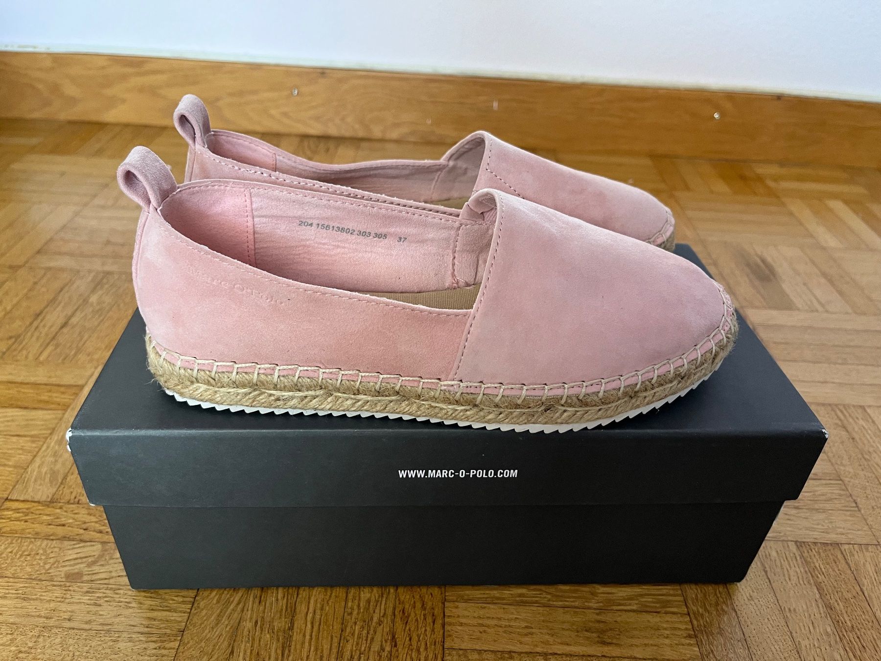 Marc O'Polo Scarpe da donna: Espadrilles Marc-O-Polo Grösse 37 rosa – Nuovo (secondo la descrizione) da Basel venduto da ros_xyp8 1