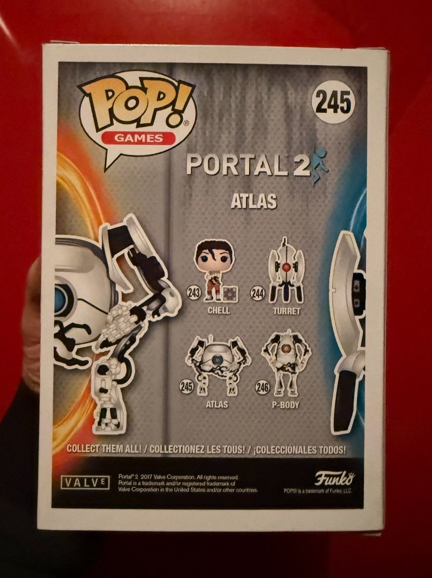 Funko Figuren: Funko Pop ! Portal 2 - Atlas – Neu und originalverpackt aus Moudon von CollectorGeek 2