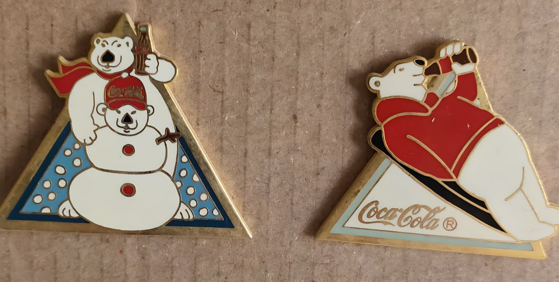 Coca-Cola Plaketten & Abzeichen: Coca Cola Eisbären Pins – Gebraucht aus Luzern von Luzern_Energy 2