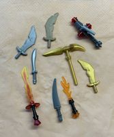 Lego Ninjago Waffen,Samurai, Ritter, Ninja.
