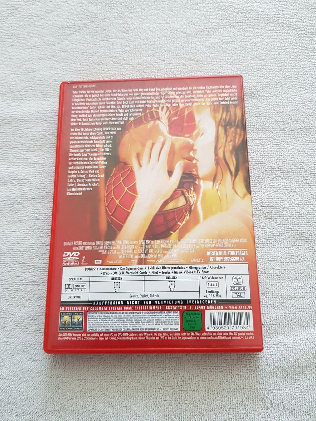 Tutti i DVDs: Spider Man (DVD) – Usato da Liestal venduto da tonic 2