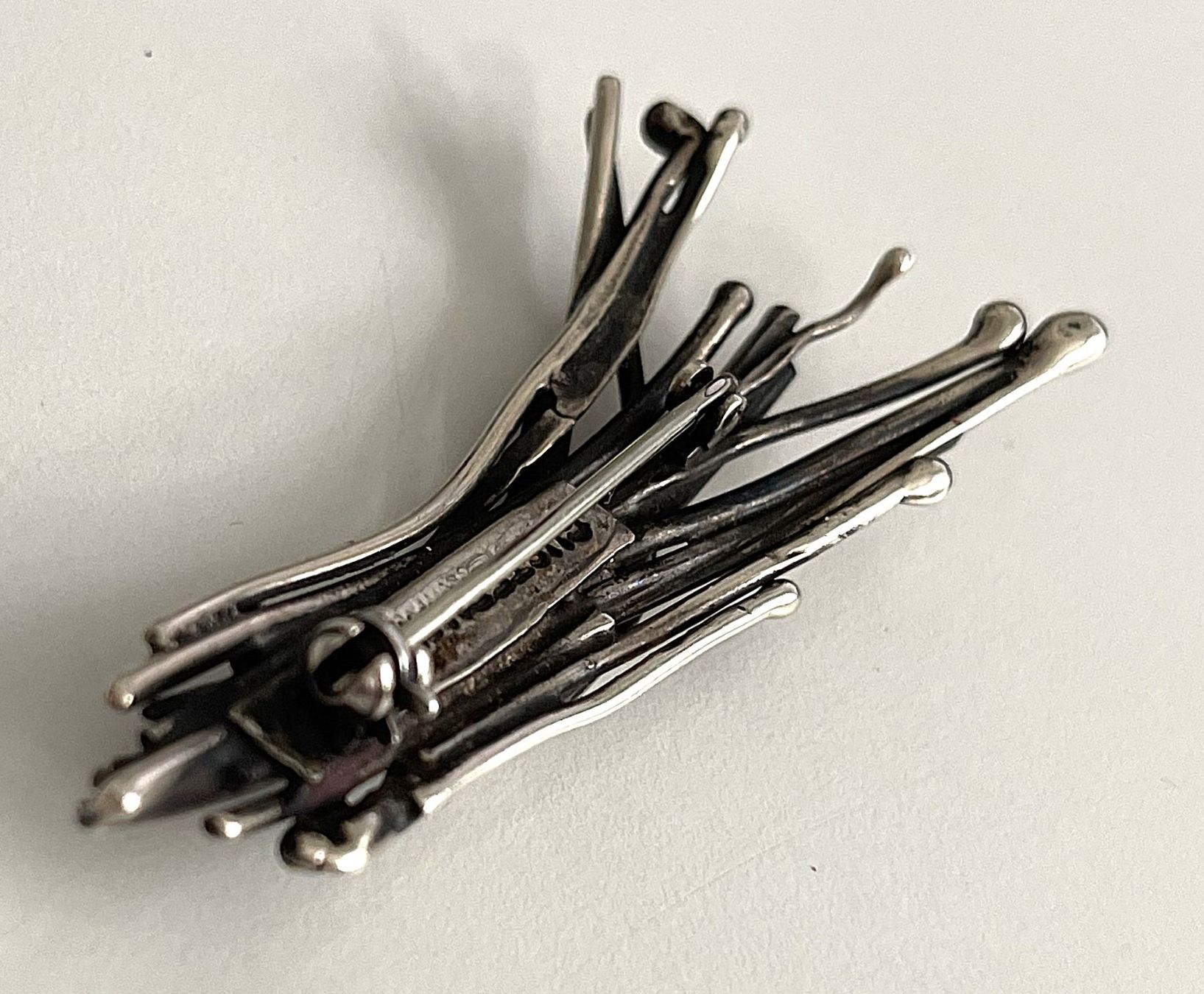 Broches & Aiguilles: Vintage Gusterman Silber-Brosche "String" – D'occasion à Ellighausen par MiSola 2