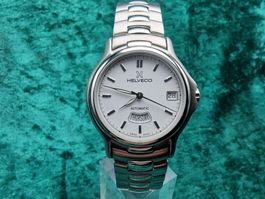 Neue, ungetrgen HELVECO Automatic Herren Uhr Day-Date swiss