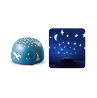 NEUVE Lampe projecteur Coop Magie d'hiver étoiles 4 couleurs