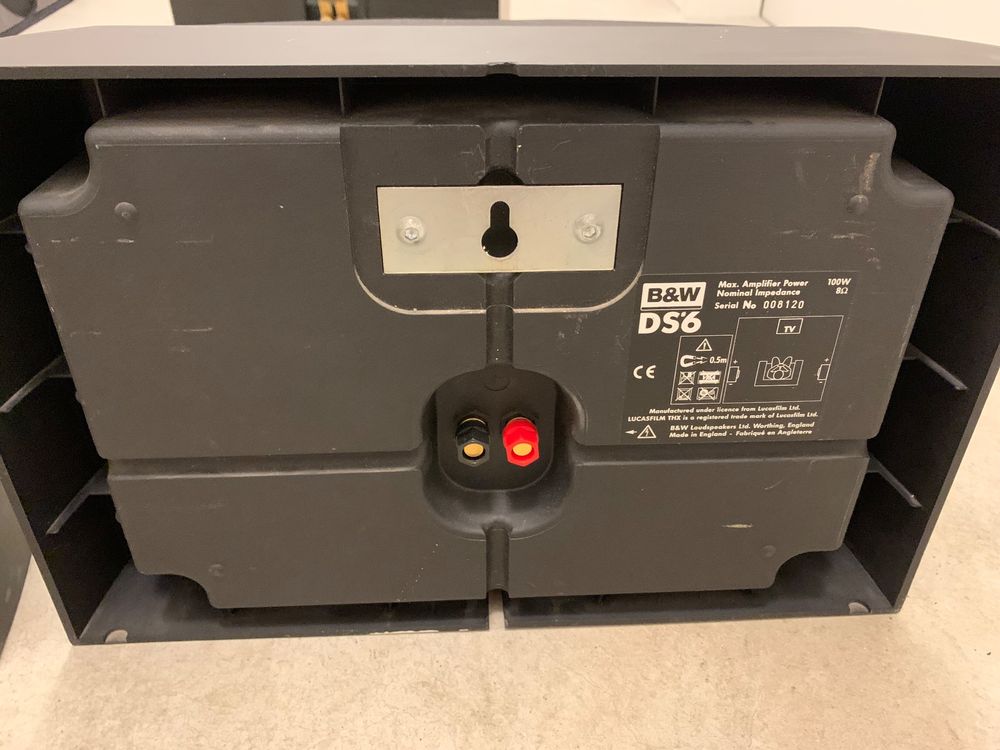 B&W WALL SPEAKERS DS 6 THX Kaufen auf Ricardo