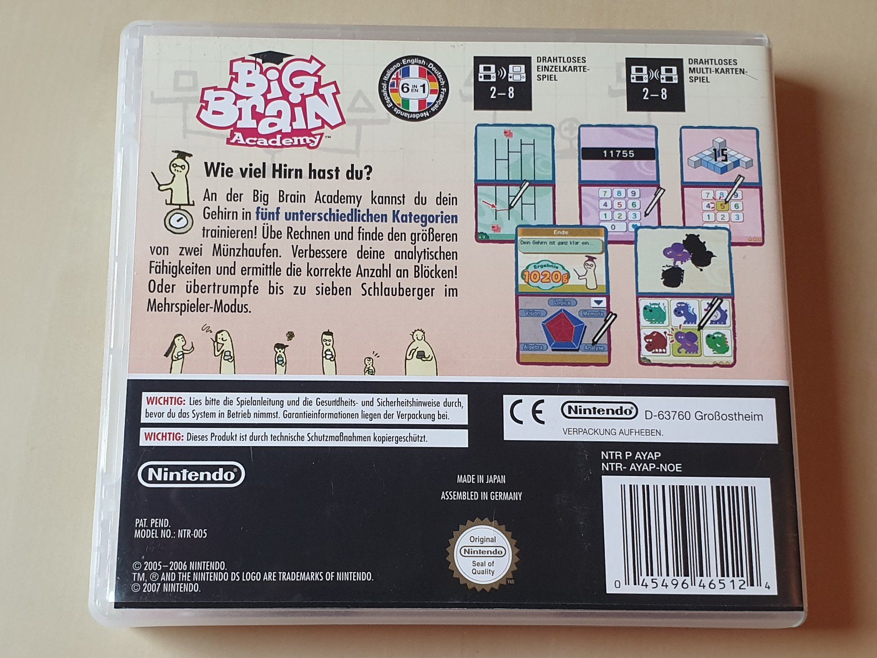 Nintendo Giochi: Big Brain Academy – Usato da Stansstad venduto da collectorsshop 1