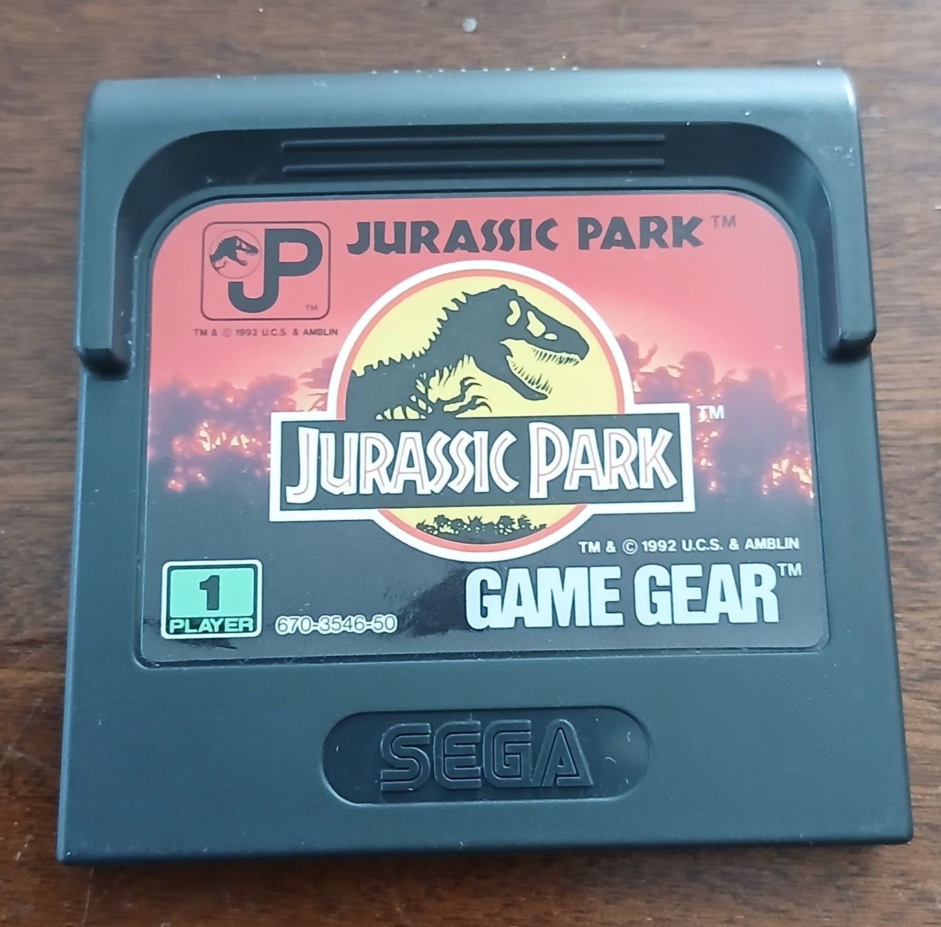 Sega Console: jeux game gear jurassic Park – Usato da Romont FR venduto da 777.gameur.game.boy