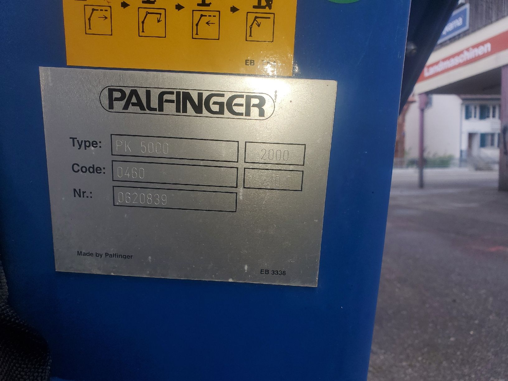 Palfinger Gru: Kran Palfinger – Usato da Hagenbuch ZH venduto da Jerremi 2
