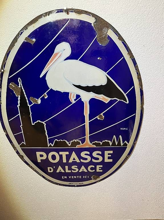 Ecriteaux: Emailschild POTASSE D'ALSACE – D'occasion à Stettlen par sellthat