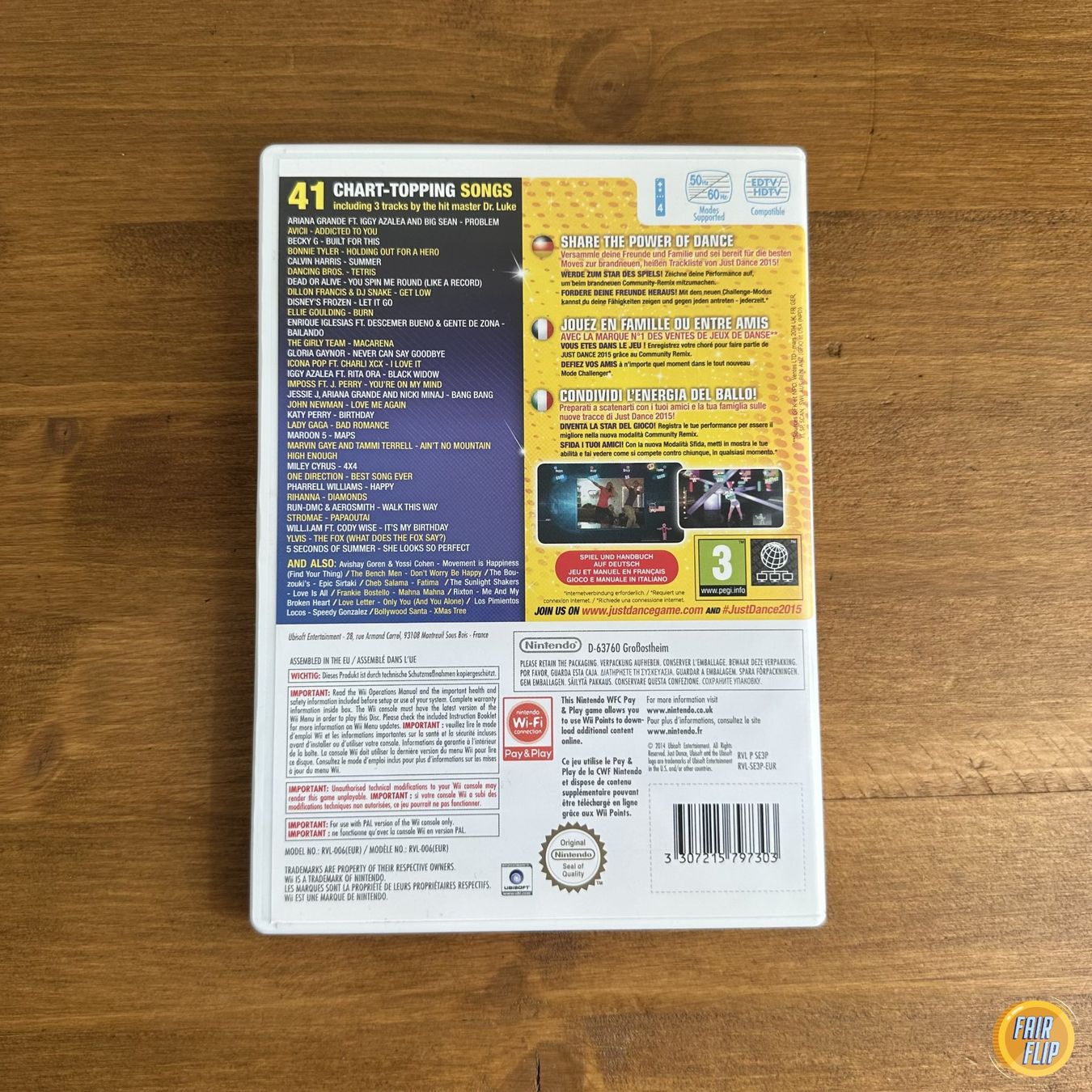 Spiele: Wii Just Dance 2015 Ubisoft PAL – Gebraucht aus Luzern von fairflip 2