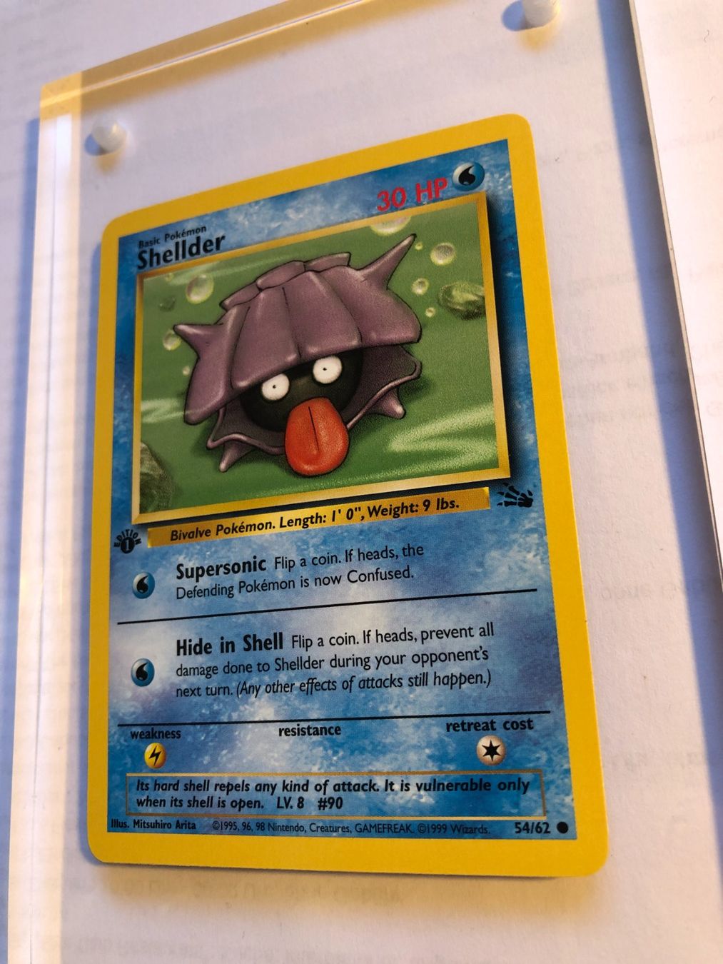 Carte collezionabili: Shellder 1st Fossil - MINT - ab 1.- – Usato da Giubiasco venduto da dan_pr8b 2