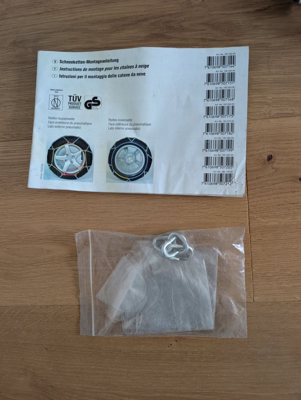 Catene da neve: Schneeketten Gr. 80 – Usato da Hinwil venduto da Marroe 3