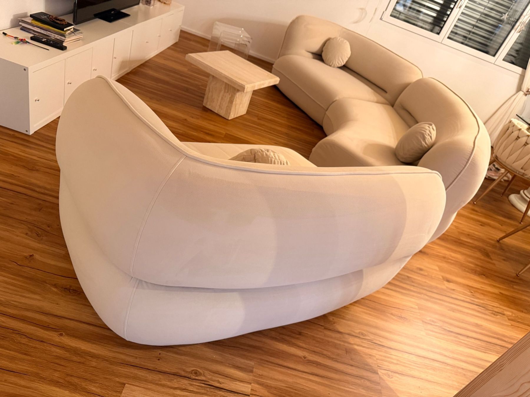 Divani: Sofa Beige Modular – Nuovo (secondo la descrizione) da Oberuzwil venduto da ayl_wkh5 5