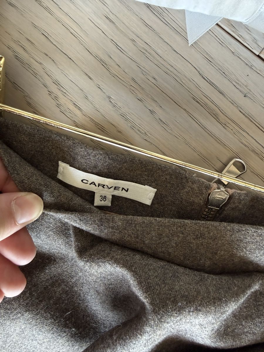 Gonne: Mini jupe Carven Gris taille -36 – Nuovo (secondo la descrizione) da Genève venduto da iry_67wr 1