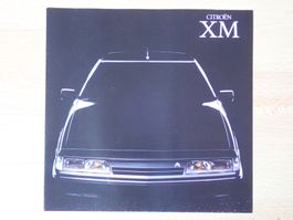 Citroen XM - Französischer Prospekt 05/89 - 4 Seiten - V042