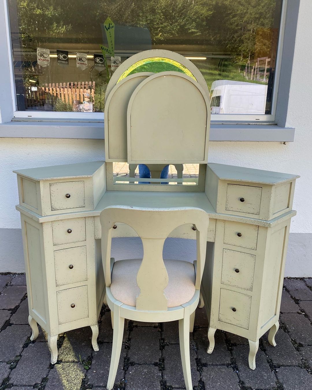Tavoli da trucco: Chippendale Barock Antik schminktisch – Usato da Gränichen venduto da onkel_xxl 1