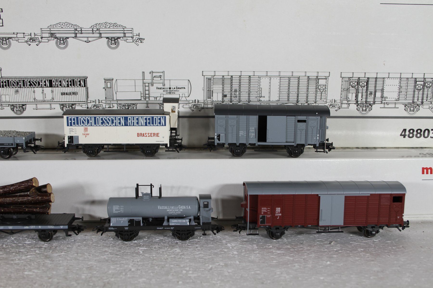 Märklin Modelleisenbahnen: Märklin 48803 SBB Historischer Güterzug – Gebraucht aus Triesen von cor_62ts 3
