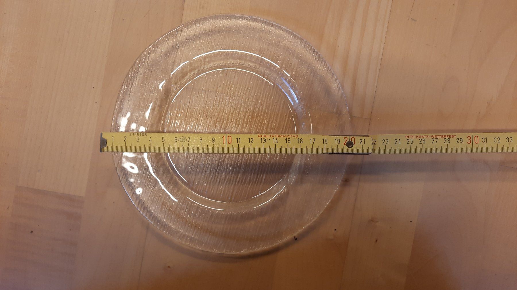 Teller: Salatteller Glas – Gebraucht aus Boltigen von tho_vhj6 3