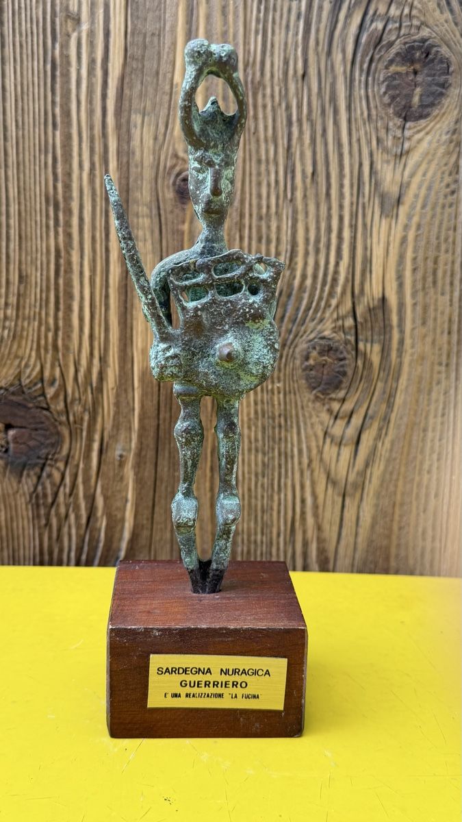 Sculture & Statue: Sardinien Bronze Replik, Krieger – Usato da Riedholz venduto da Frettchen63