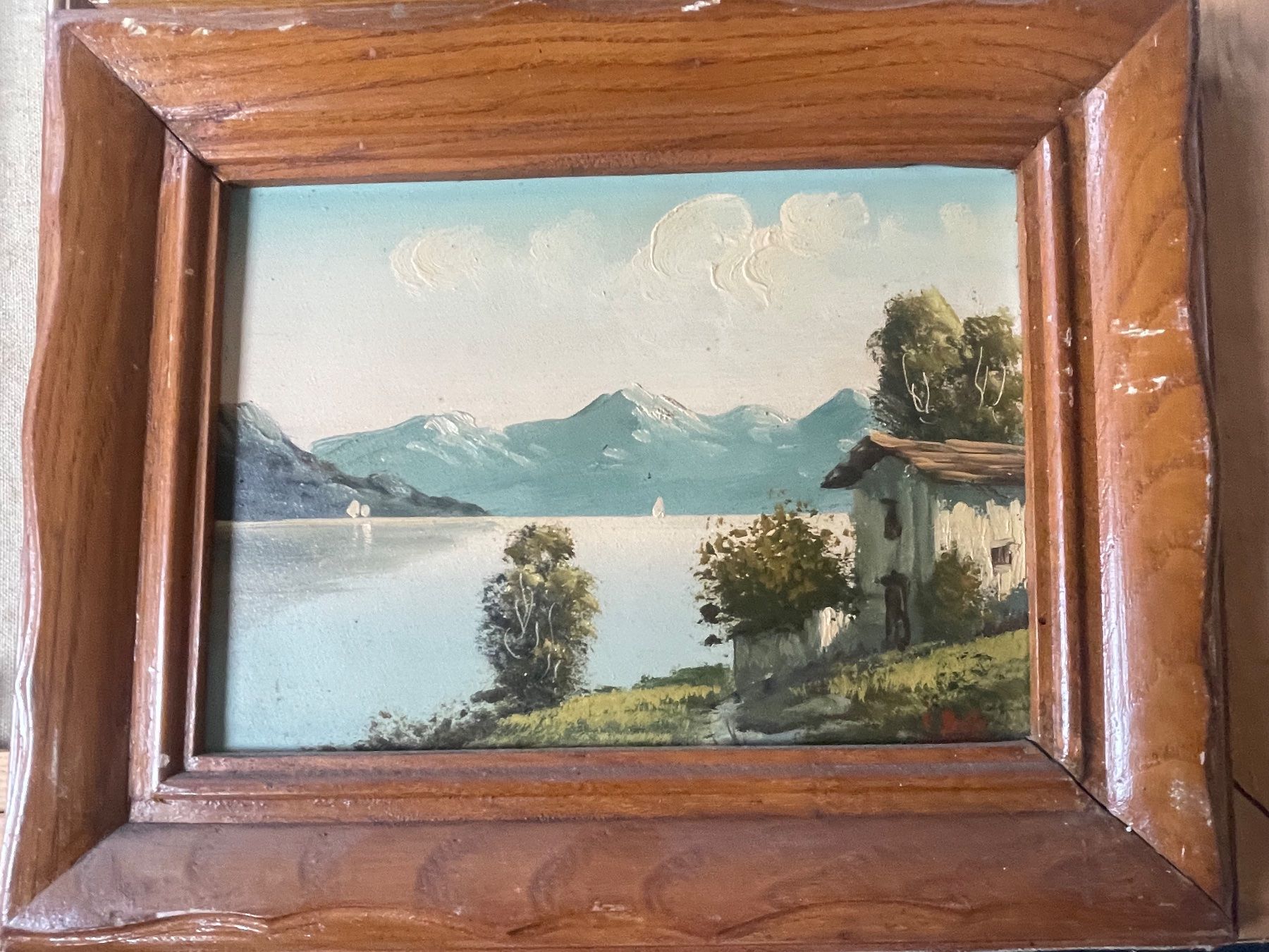 Dipinti: Bild 33 x 27 cm – Usato da Minusio venduto da Pink222 1