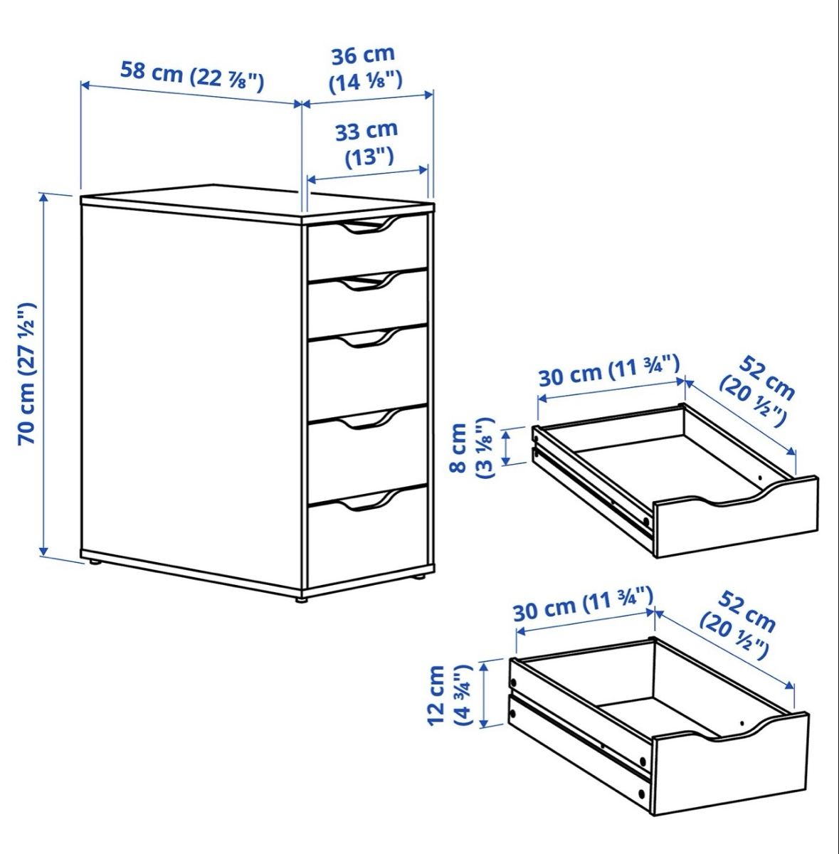 Ikea Étagères: Alex Ikea Schubladen – D'occasion à Kreuzlingen par MiniMe79 5