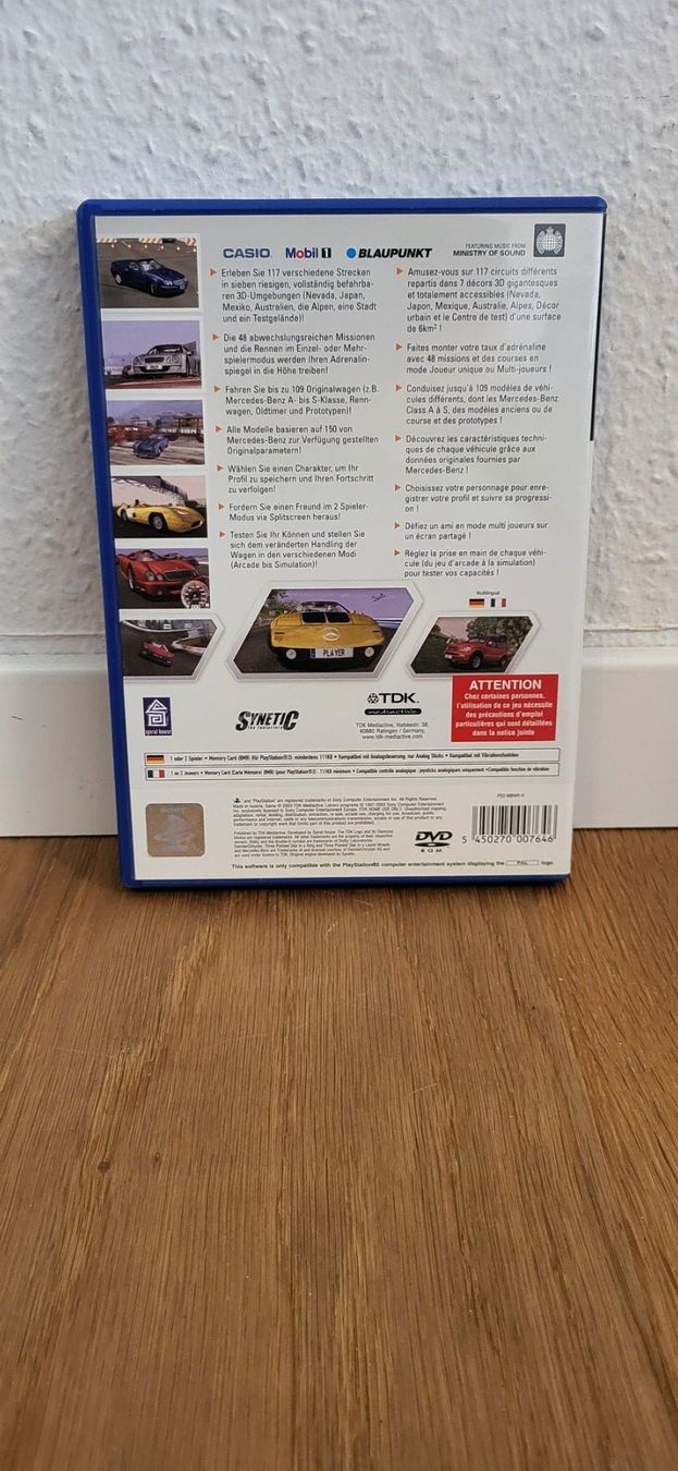 Sony Giochi: PS 2 - World Racing Mercedes – Usato da Münsingen venduto da DigitaleSpielecke 1