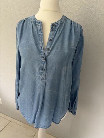Tom Tailor Damen Bluse Gr. 38, Lyocell, Top Zustand!