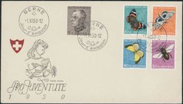1950 - Pro Juventute - FDC ET • fr