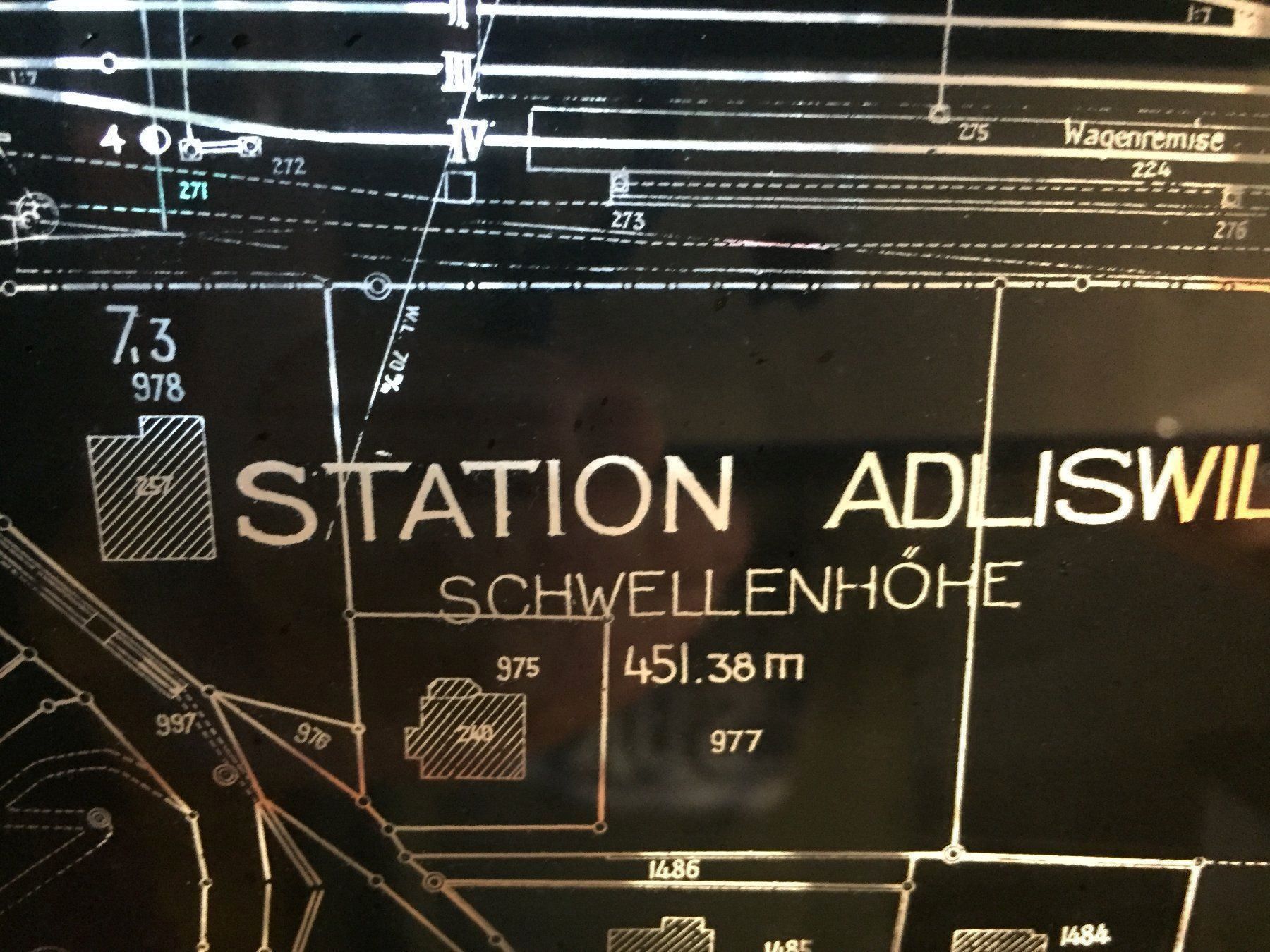 Foto & Immagini: ADLISWIL Glasnegative Bahnhof – Usato da Trachslau venduto da bastet06 7