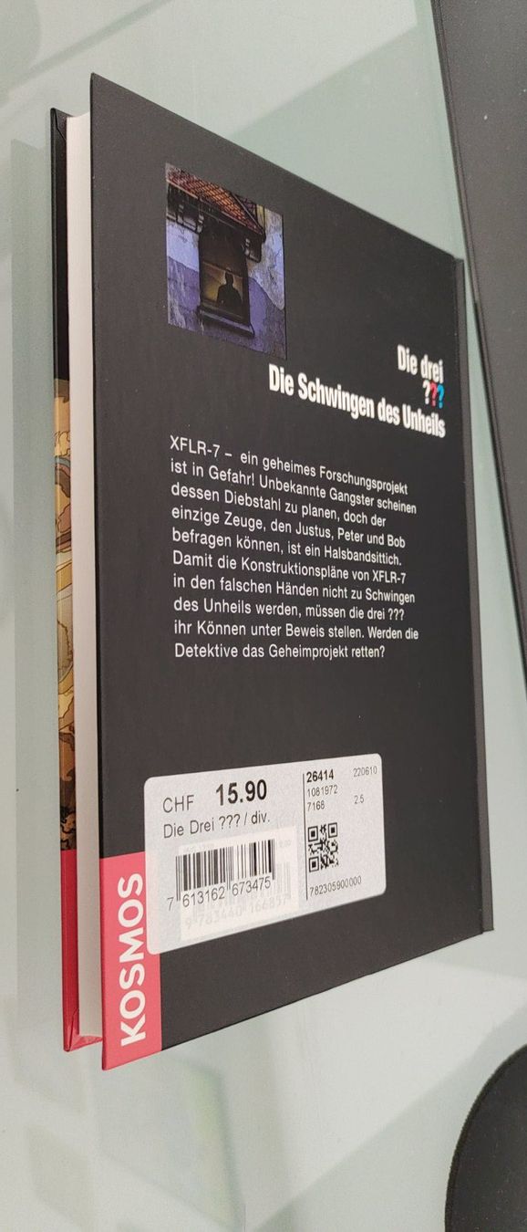 Bücher: Die Drei ??? Die Schwingen des Unheils Buch – Neu (gemäss Beschreibung) aus Dottikon von Oldyfreak 1