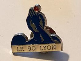 1 Pin I.F. 90 Lyon Tischtennis
