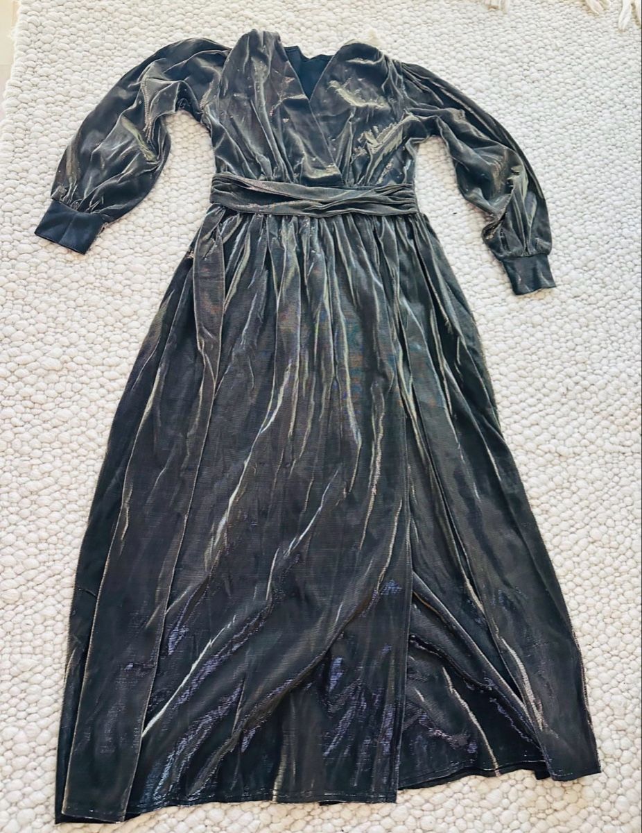 Vestiti: GLAMOURÖSES MAXIKLEID MIT METALLIC-SCHIMMER – Nuovo (secondo la descrizione) da Schaffhausen venduto da rot_yyy7 4