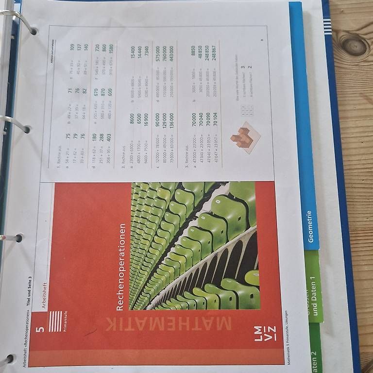 Libri: Lösungsbuch Mathi 5. Kl. – Usato da Rümlang venduto da kar_6nzq 2