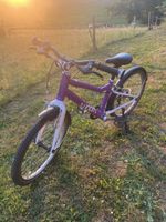 Woom ORIGINAL Kindervelo Gr 4. violett/weiss Fahrrad Kinder