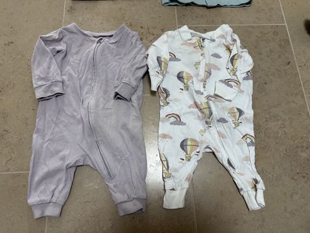 2x Babystrampler Grösse 62