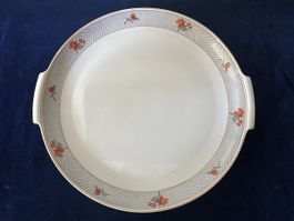 Rosenthal Helena Servierteller mit Griffen Deko Blumen 32cm