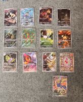 Pokémon Sammelkarten Set mit 13 Karten guter Zustand