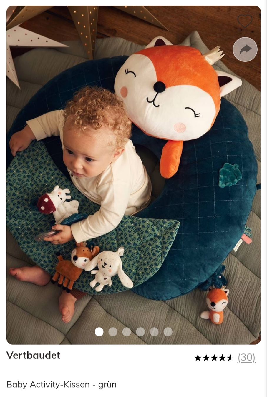 Giocattoli: Baby Activity Kissen – Usato da Ermatingen venduto da nie_d9tl 1