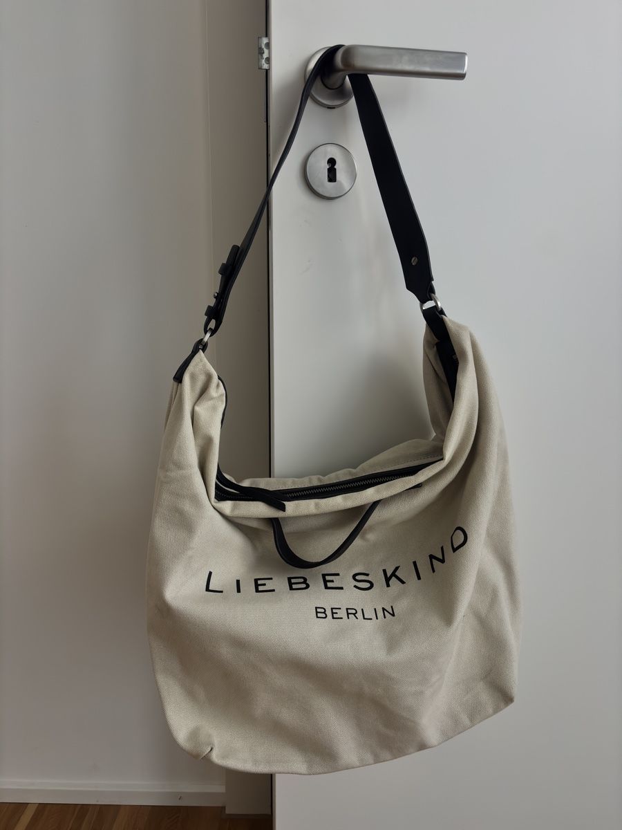 Liebeskind Borse da donna: Liebeskind Canvas Shopper beige – Usato da Luzern venduto da isabelverkauftsachen 1
