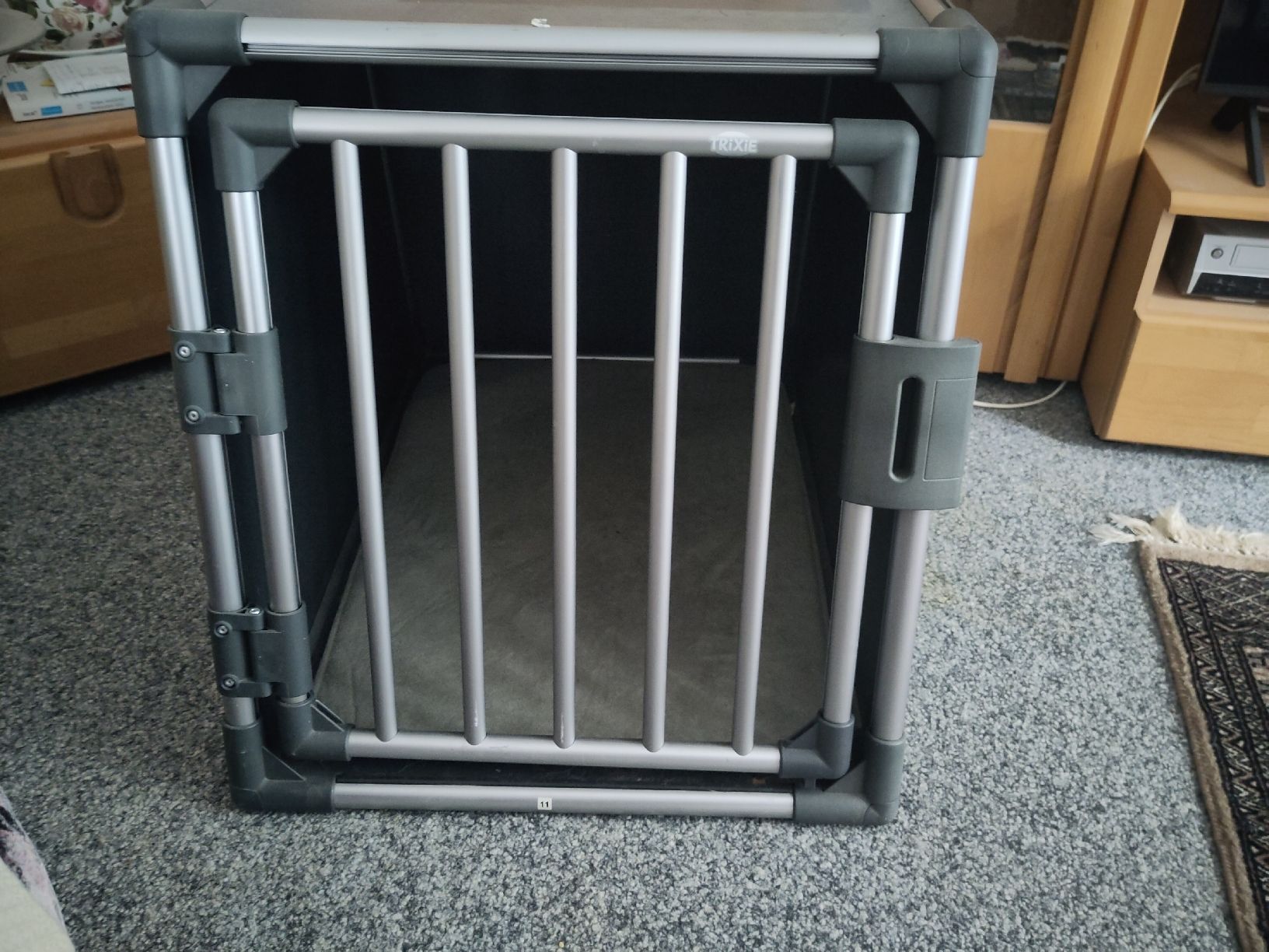 Trixie Gabbie, trasporto & Sicurezza: Trixie Transportbox Aluminium Graphit – Usato da Hallwil venduto da ste_7q22 2