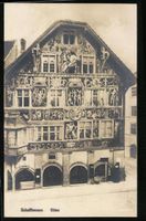 Schaffhausen, Haus Ritter mit Fassadenma