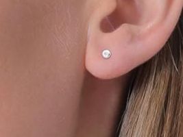 Orecchini pendenti & Orecchini a lobo: DIAMONDS Ohrringe Damen Basic Ohrstecker mit Diamant 0.06 c – Nuovo e nell'imballaggio originale da Hemmental venduto da Goldwelt 2