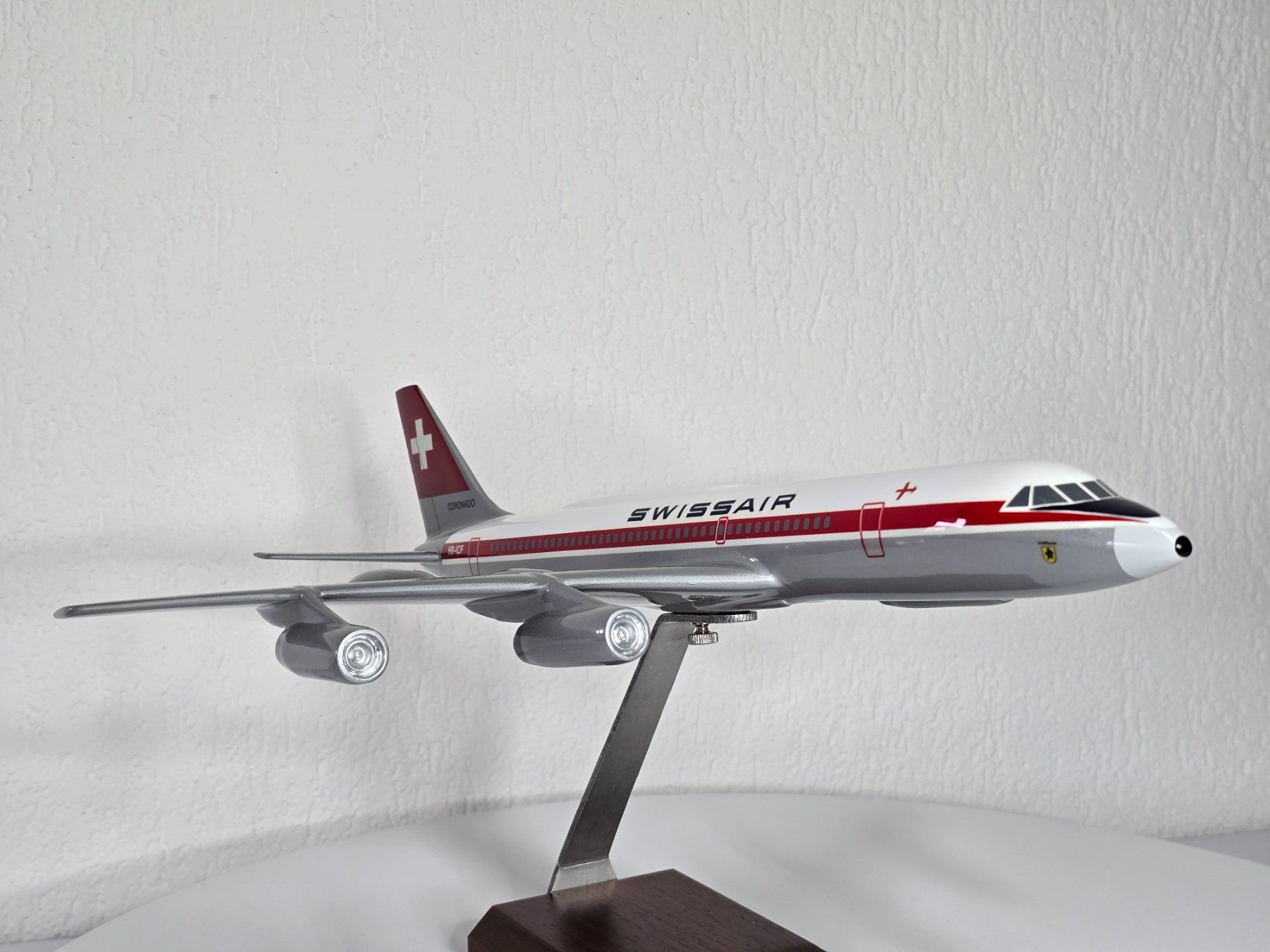 Kit di modellismo & Modellini statici: Atlantic Models, Convair CV 990, Coronado, Schaffh., HB-ICF – Nuovo (secondo la descrizione) da Kloten venduto da Nicola2 6